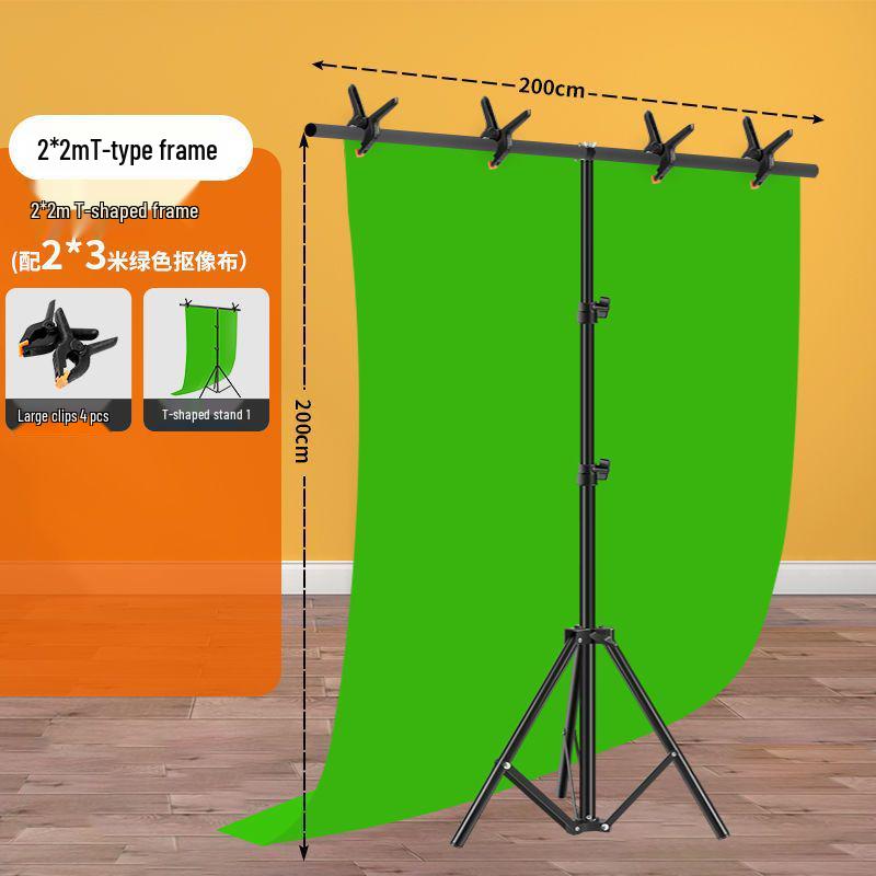 Professional Chroma Key Green Screen Fabric – No Punching or Installation Needed for Photography & Live Studio