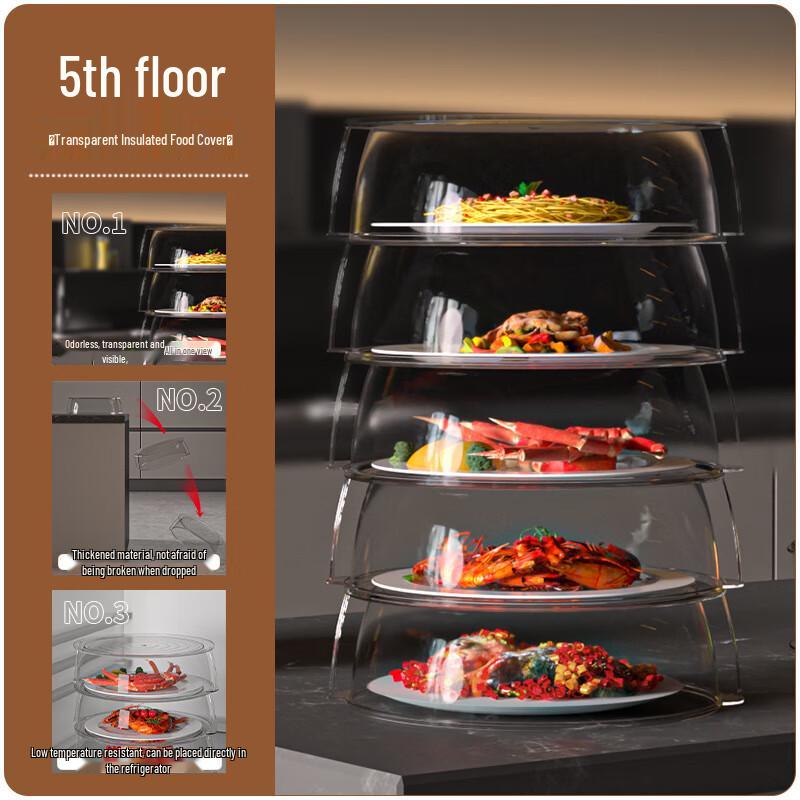 

ZISIZ Stackable Multi-Layer Food Cover