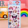 3D Kawaii Happy Sanrio Buttocks Stickers Cartoon Soft Decompression Bubble Sticker Phone Case Decoration Decals Toys Gifts