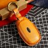 Car Key Case Cover Fob Accessories For Hyundai Palisade Fiesta Custo Sonata Leather Keychain Holder Keyring Protective Bag Vantu