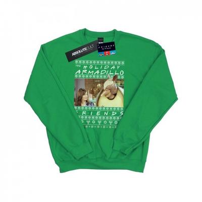 Herren Fair Isle Feiertagsgürteltier Sweatshirt