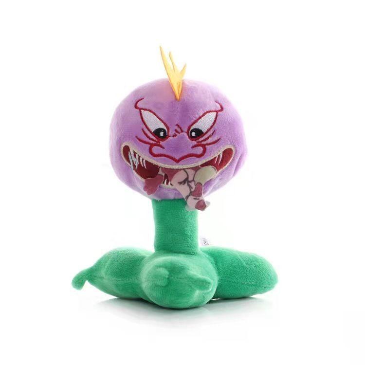 Plants Vs Zombies Sports Newspaper Roadblock Iron Bucket Zombie Plush Toy Doll For Kids And Collectors