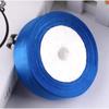 2.5cm Satin Floral Silk Ribbon Headband, Gift & Cake DIY, 25mm Polyester Craft Webbing