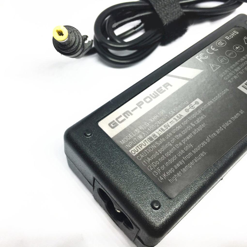 Replacement for HP Pavilion dv6000 dv6500 18.5V 3.5A 65W AC Adapter Notebook Power Supply Laptop Charger