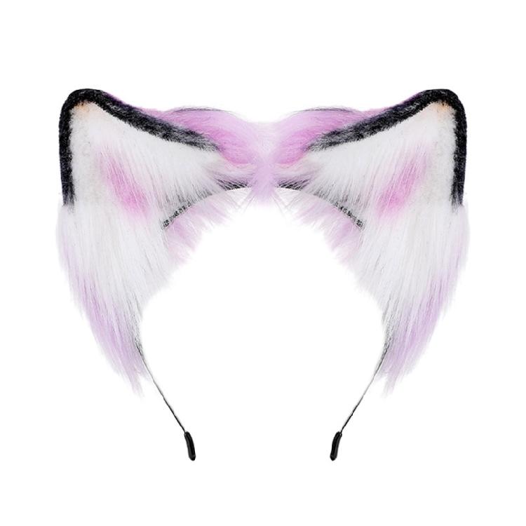 Sweet Cosplay Anime Cat Ears Headband Plush Hair Hoop for Cosplay Enthusiasts