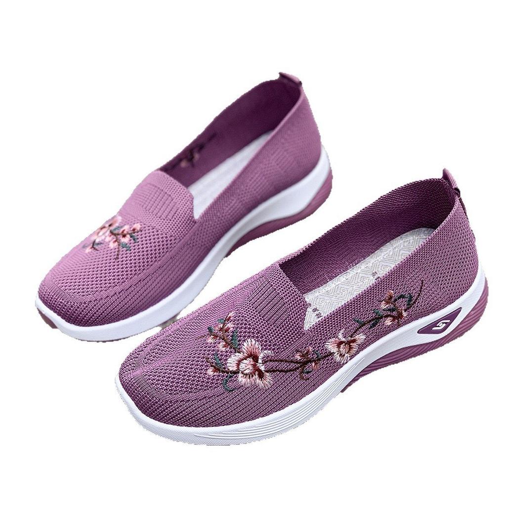 Damen Sommer Atmungsaktive Mesh Ballerinas Damen Schuhe Lässige Sneakers Schuhe