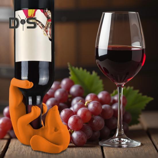 Dackel-Weinflaschenhalter, PLA-Hundefigur, Bierflaschen-Ausstellungsstand, Organizer-Rack, Home, Küche, Bar, Esstisch, Schreibtisch-Dekoration