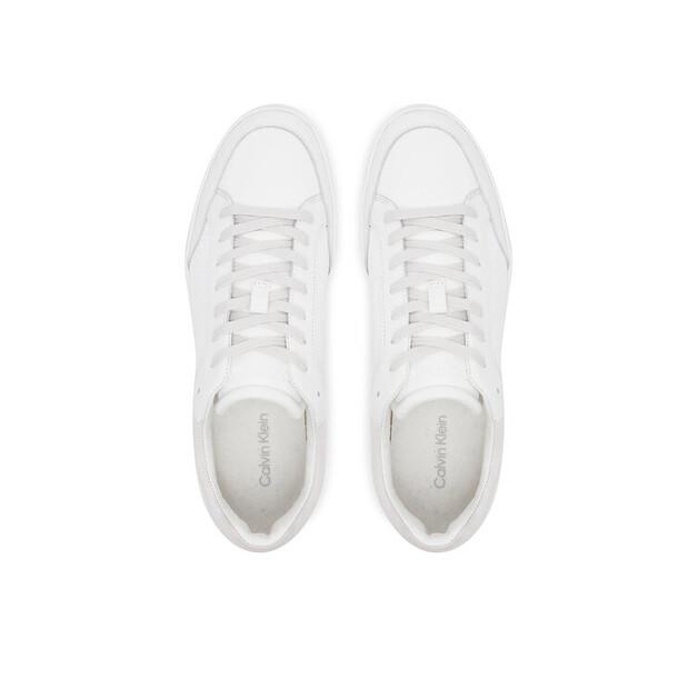 Men's Sneakers Calvin Klein Low Top Lace Up Lth Mono Hm0hm01756 White