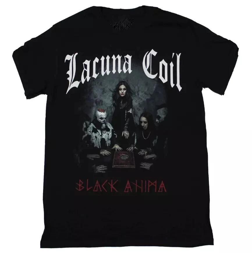 Lacuna Coil Band Tour Heavy Cotton Black Unisex t-Shirt L