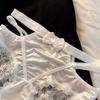 Lace Satin Low Waist Women's Briefs - Sexy French Style with Thin Straps