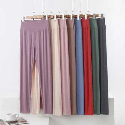 Plus Size L To 6XL Modal Thermal Leggings for Women High-Waisted Slimming Tummy Control Butt-Lifting Ankle-Length Base Layer Pants