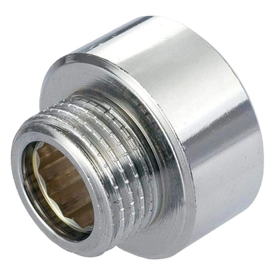 

Shower Hose / Head Adaptor 3/4 Female To 1/2 Male Chrome Reducer Female Hose Repair Copper Fittings For Tap Shower Faucet