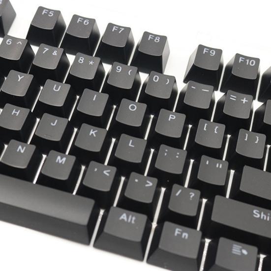 106 Keys PBT Backlight Keycaps Replacement Solid Color for Mechanical Keyboard
