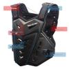 Knight Armor Motorcycle Protective Vest - Breathable, Anti-Fall, Off-Road Riding Gear