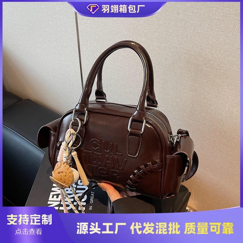 Popular bags women's new casual versatile shoulder messenger bag portable pillow bag