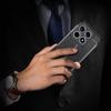 Für Xiaomi 14T Hülle Litschi-Textur TPU Flexible Handyhülle,Schwarz
