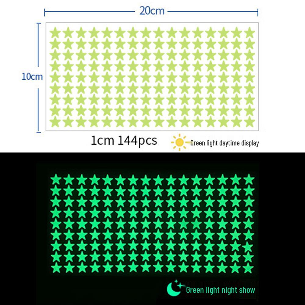 

Креативные светящиеся в темноте наклейки для гостиной, сделай сам