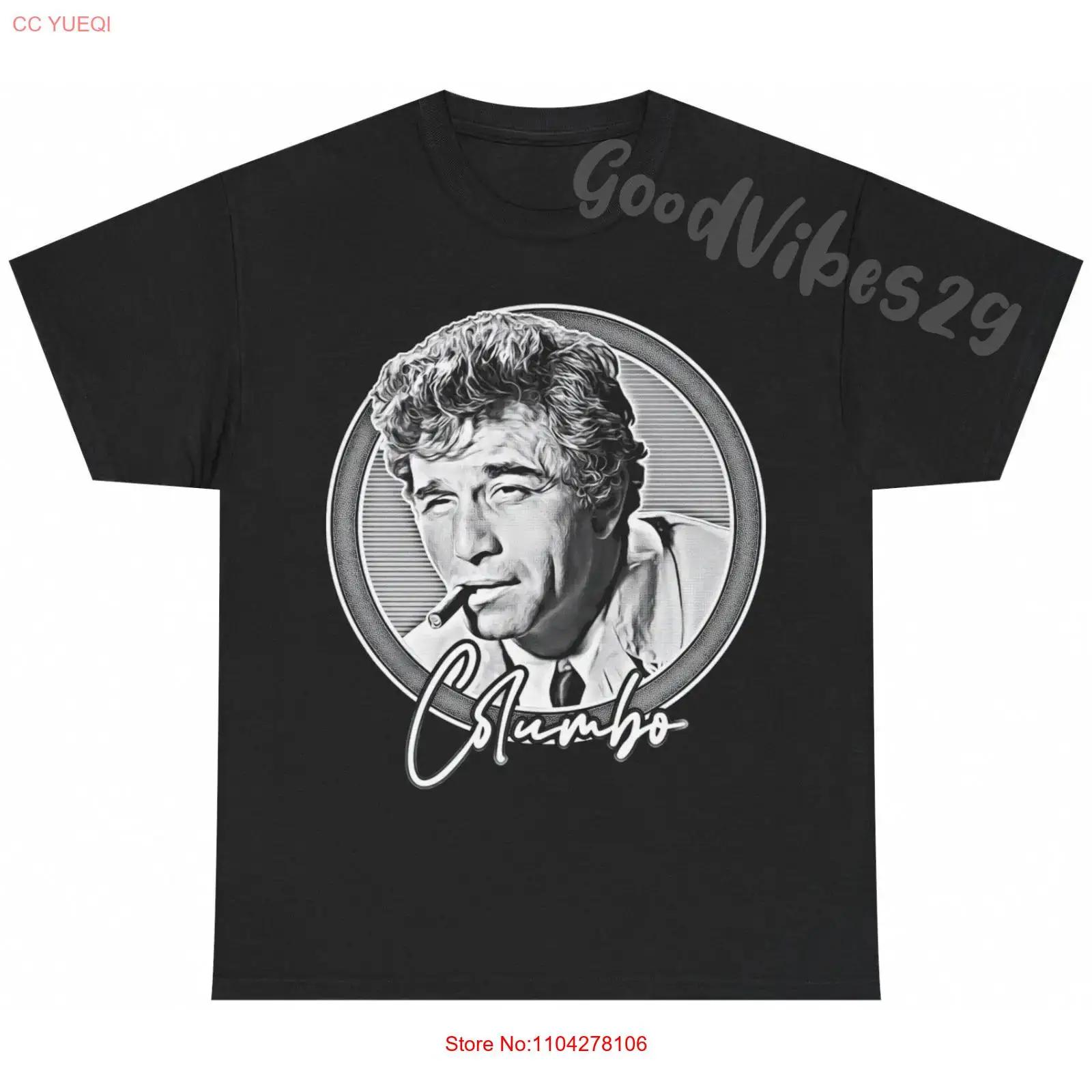 

Columbo Peter Falk USA TV Vintage Style Tribute T Shirt S 5XL vintage Washed Stretched streetwear Top For Everyday Wear 5XL різнокольоровий