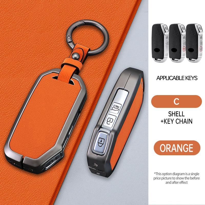 3/4/5 Buttons Key Cover Car Key Case for KIA Sportage Ceed Sorento Cerato KX5 KX-CROSS Forte K3 K5 K8 Ray Opatima Soul Telluride