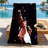 Michael Jackson Stijlvolle Digitale Print Strandlaken Sneldrogende Absorberende Deken Voor Strand Zwembad Sportschool Reizen
