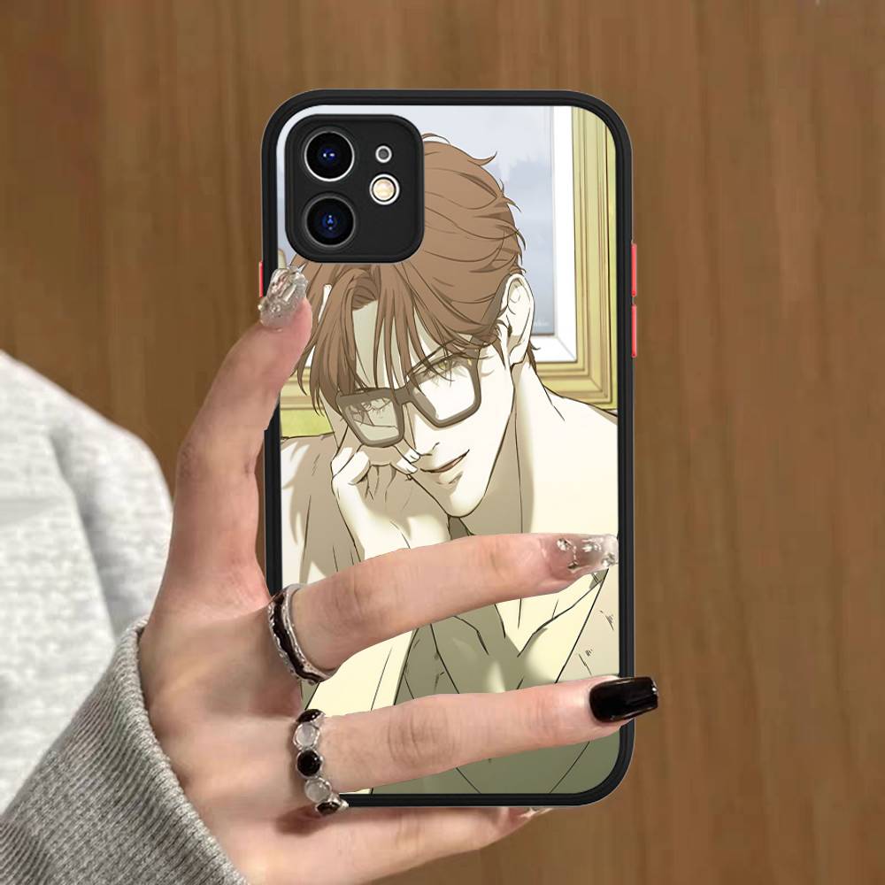 Nerd Project Bl Anime Silicone Matte Phone Case For Iphone 13 14 15 16 Pro Max 11 12 X Xs Max Soft Cover