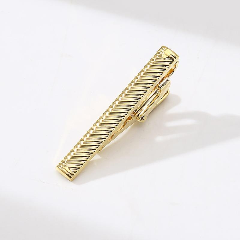 4CM Tie Clips for Men Tie Kit Pin Firm Men's Tie Clip LD08