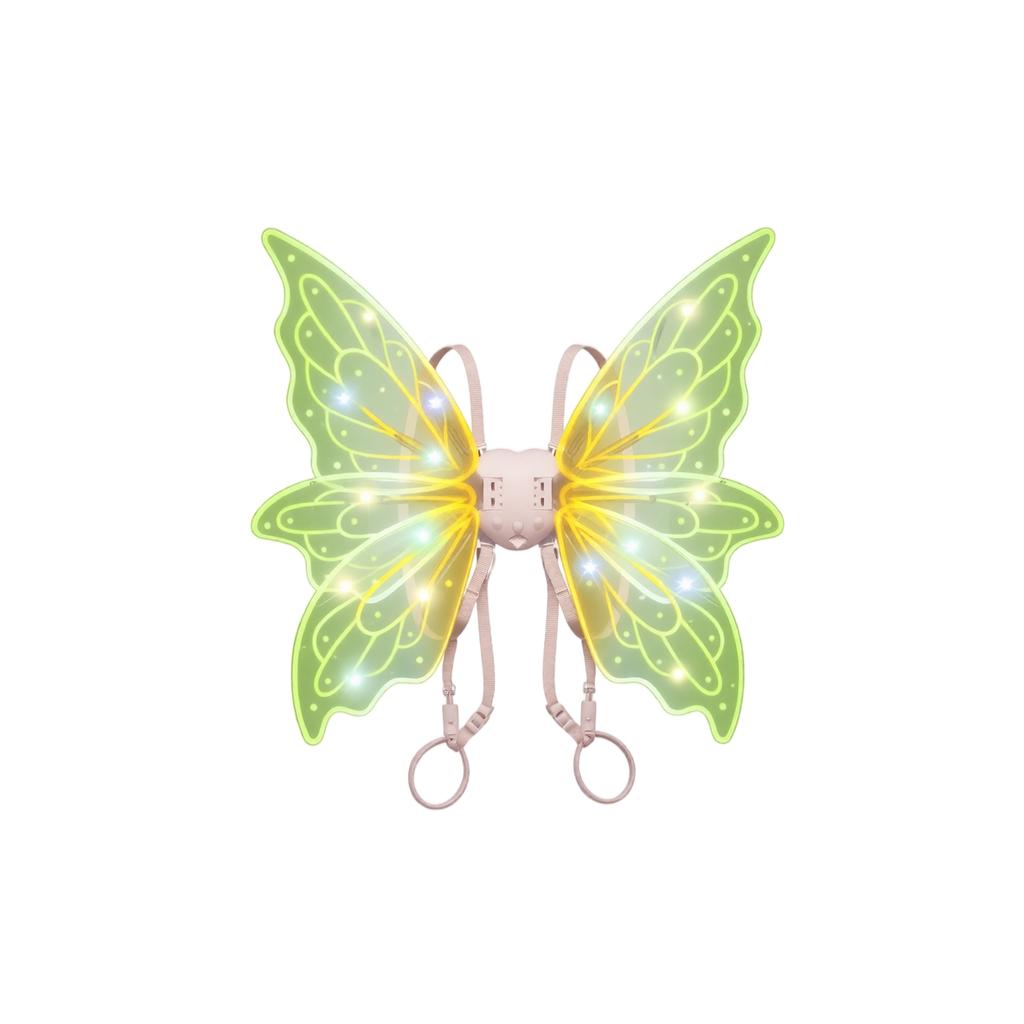 Glowing LED Back Accessory for Women Girls Cosplay Halloween Party Costume