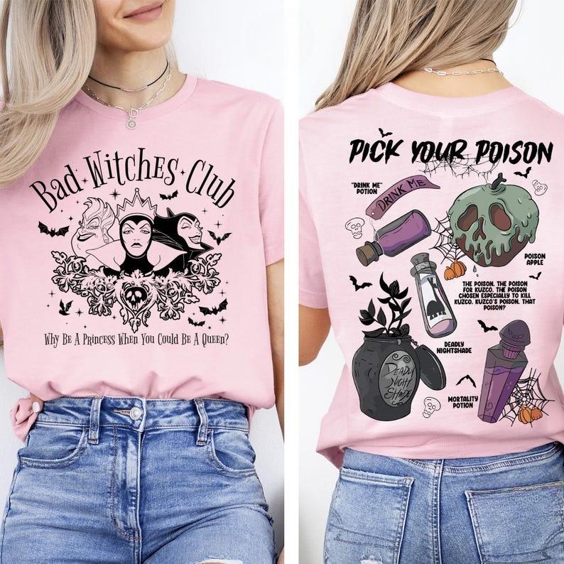 2026 Summer Hot Sale Disney Villain Printed T-shirt Y2K Men Women Harajuku Hip Hop Punk T-shirt Oversized Cut for Unrestricted Comfy Wear