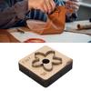 Matriță de tăiat piele în formă de floare Metal Artizanat din piele Artă pe hârtie Cutter Matriță de perforat Instrument de meșteșugărit