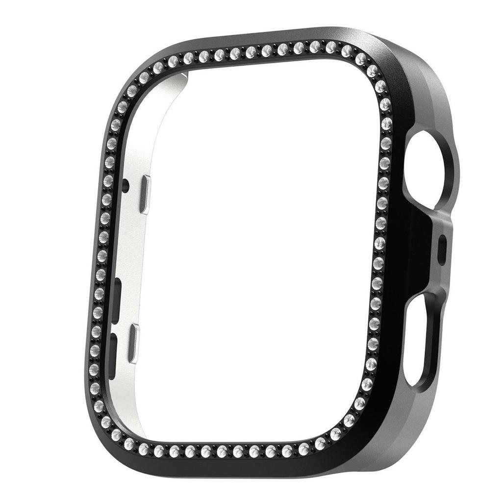 Bling PC Hollow Case For Huawei Watch Fit4/3/4 Pro Diamond Crystal Bumper for Huawei Watch Fit4 Anti Drop Shell Screen Protector