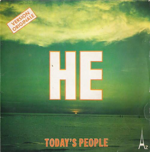 

7inch Record TODAYS PEOPLE He SG442 DiscAz 1973 France Rock Used