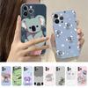 Koala Bear Cute Phone Case For IPhone 14 11 12 13 Mini Pro XS Max Cover 6 7 8 Plus X XR SE 2020 Funda Shell