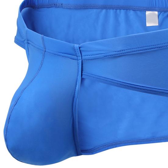 Men Briefs U Convex No Constraint Low Waist 3D Soft Breathable Anti-septic Solif