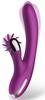 Vibrator Rabbit Vibrating Double 10 X 3.5cm Purple - ACTION - Rabbits Vibrants