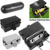 Large Outdoor Electrical Box IP54 Waterproof Extension Cord Cover Weatherproof Protect Outlet, Plug, Socket, Timer, Power Strip,