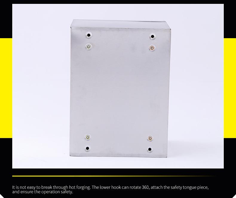 Oujiang City Indoor Stainless Steel Dustproof Electrical Distribution Box