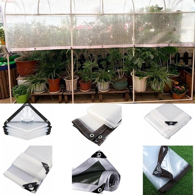 Fast Shipping 5Types PE Tarpaulin Furniture Waterproof Cover Pergolas Rainproof Canopy Awnings Plants Car Truck Rainproof Cloth