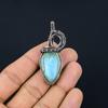 Smithsonite 999 Copper Wire Wrapped Pendant Handmade Gemstone Jewelry, Gifts For Wife Brand New Pendant