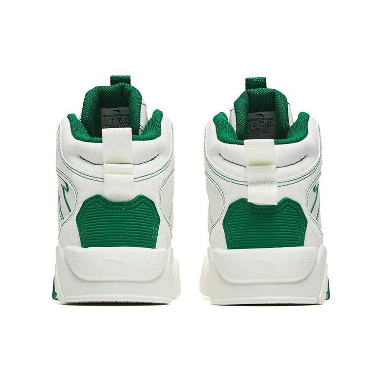 New Anta Flame 3.0 Slip Resistant Cushioning Wear Resistant Skateboard Shoes Women's White Green 122248088-6