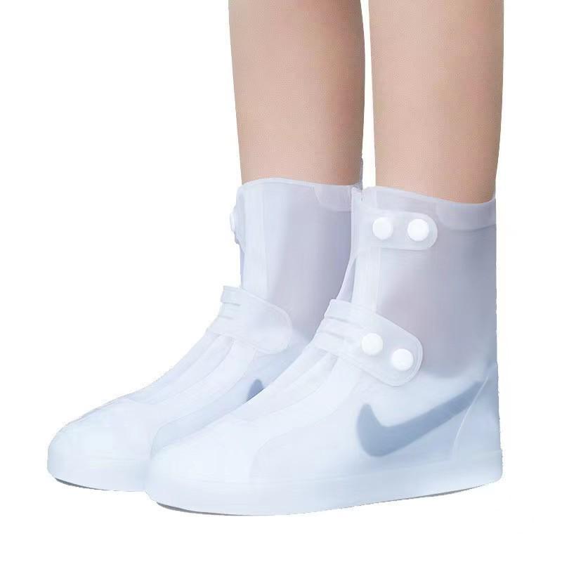 Couvre-chaussures antidérapants imperméables en silicone: Inodore, Durable, Facile à mettre/enlever