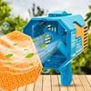 Bubble Gun 132 Holes Electric Automatic Soap Blower Bubbles Machine Kids Portable Outdoor Party Toys Gift Children‘s Day Gifts