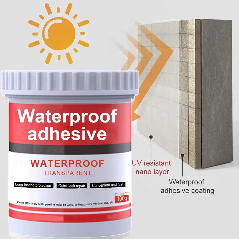 Transparent Waterproof Sealant Strong Invisible Waterproof Agent Sealant Leak-Free Glue Adhesive Sealing Coating Repair Tools