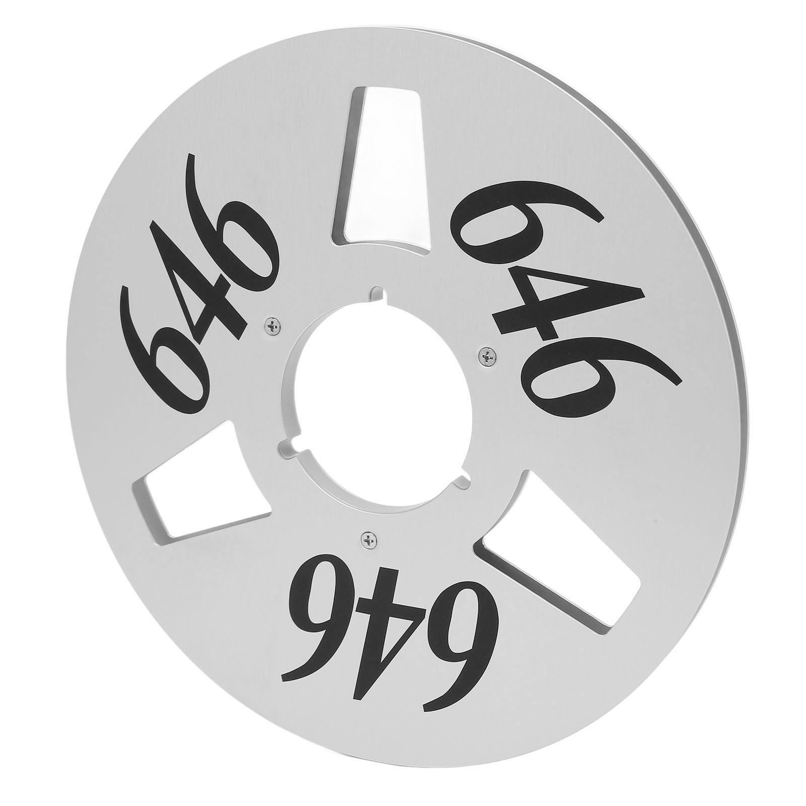 

14 10-дюймовая приемная катушка 3 отверстия катушечный алюминиевый сплав защита от изгиба низкий уровень шума универсальная приемная катушка серебряный