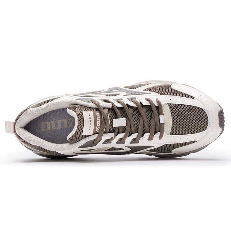 Mizuno Speed Retro Trend Fabric Synthetic Leather Shock Absorption Non-Slip Wear-Resistant Breathable Low-Top Running Shoes Unisex Sneaker D1GH223015