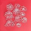 Rose Flower Metal Cutting Dies Handmade Crafts DIY Scrapbooking Embossing Supplies for Children Kids Girls Boys