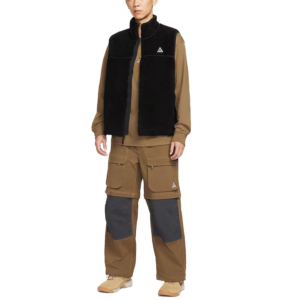 Nike ACG Lungs Dri-FIT Comfortable Skin-Friendly Crew Neck T-Shirt Men Tops Moss-Brown DR7754-235