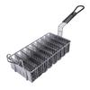 Taco Shell Fryer Holds 8 Shells Front Hook Safety Long Handle Stainless Steel U Shape Taco Fryer Holder Rack