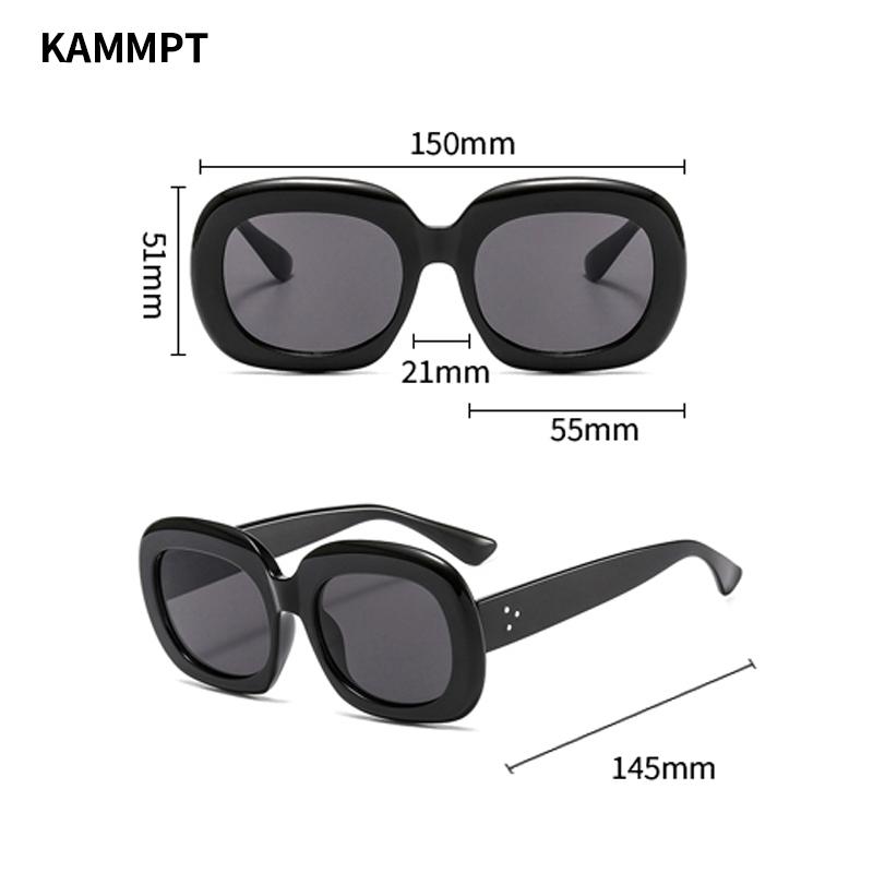 Women Sunglasses Trendy Vintage Round Female Shades Eyewear Fashion Popular Ins Simple Retro Sun Glasses for Lady
