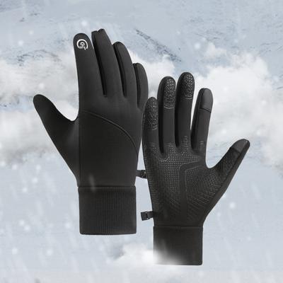 Windproof Cycling Gloves Waterproof Ski Gloves Fashion Touch Screen Gloves Outdoor Sport Mittens
