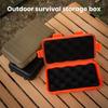 Outdoor Waterproof Airtight Shockproof Storage Box Large Capacity Compact Size Portable Survival Container Carry Box
